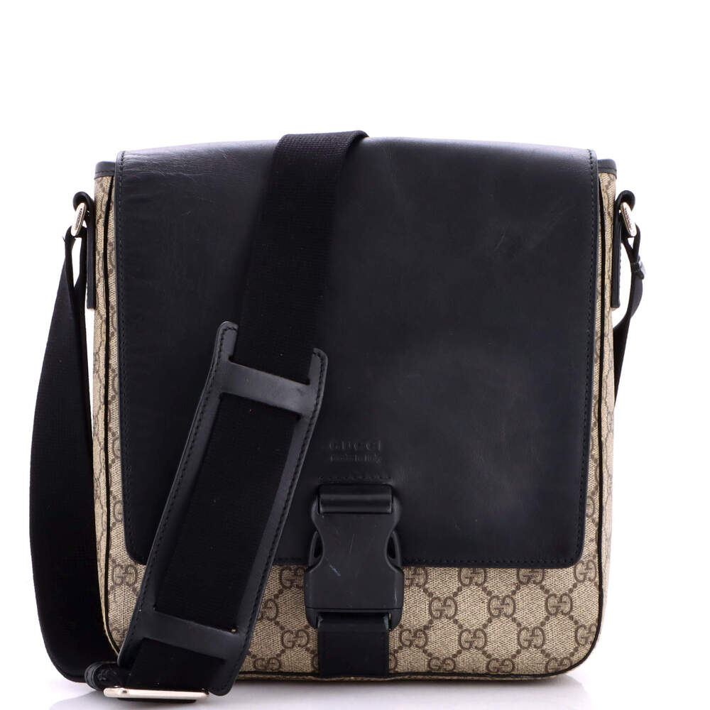 Gucci Buckle Flap Messenger Bag Gg #248604G95B